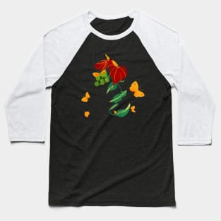 Floral spring | Ilustration and Pattern design Baseball T-Shirt